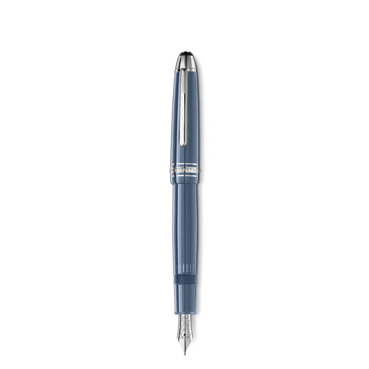 Montblanc Meisterstück Glacier LeGrand Fountain Pen Blue M Nib 129393