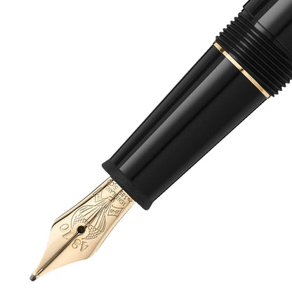 Montblanc Meisterstück Around The World in 80 Days Anthracite Medium Nib Fountain Pen 128472