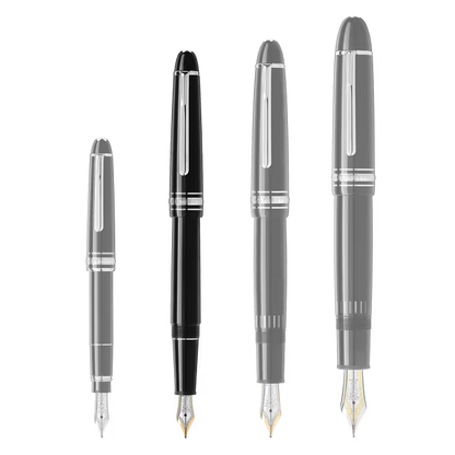 Montblanc Meisterstück Platinum Fountain Pen M Nib 132468