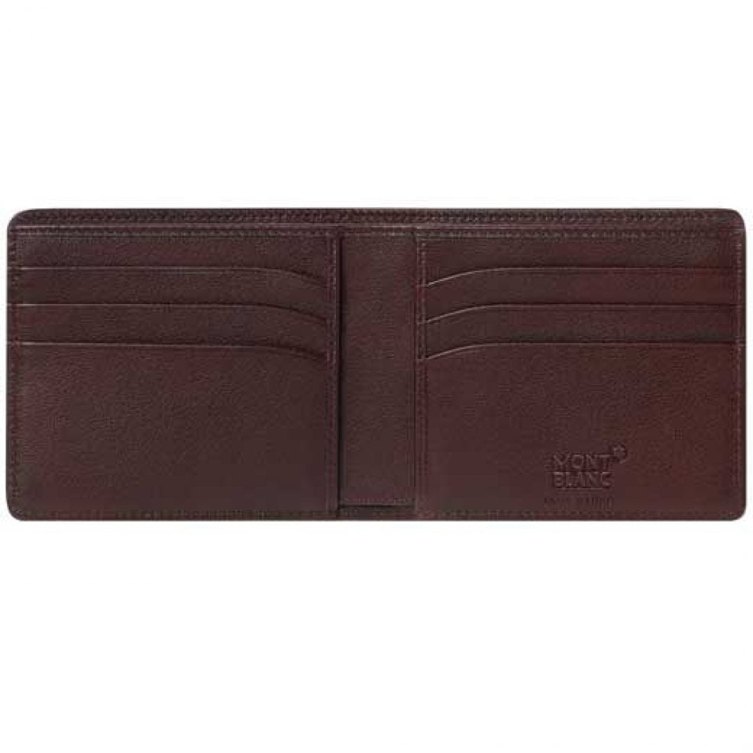 Montblanc 6-compartment Wallet Meisterstück Sfumato Bordeaux 123720