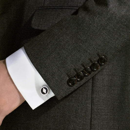 Montblanc cufflinks Great Characters Homage to The Great Gatsby steel 132981