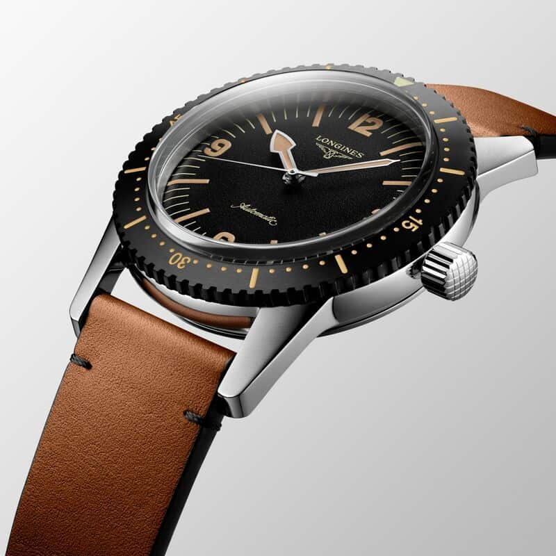 Longines men's watch The Longines Skin Diver Watch 42mm steel automatic L2.822.4.56.2