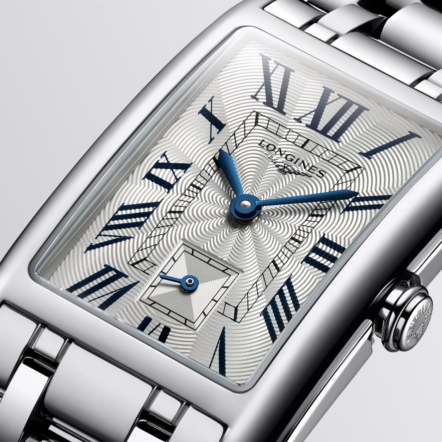 Longines DolceVita watch 23.30x37mm silver quartz steel L5.512.4.71.6