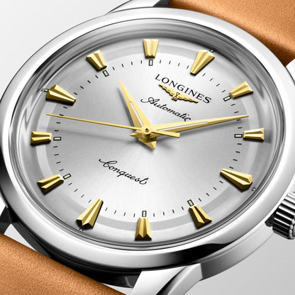 Longines Conquest Heritage 40mm Automatic Steel Silver Watch L1.650.4.72.2