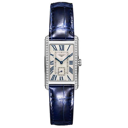 Longines DolceVita watch 23.30 x 37.00mm silver diamonds quartz steel L5.512.0.71.7