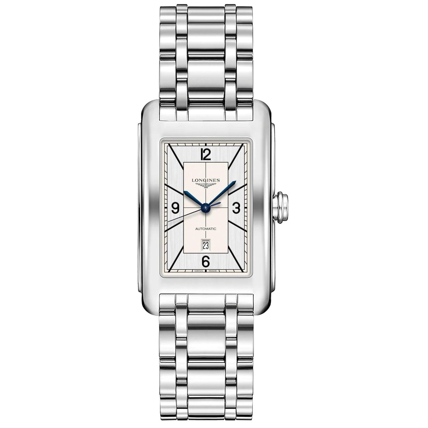 Longines DolceVita Watch 27.70x43.80mm Silver Automatic Steel L5.757.4.73.6