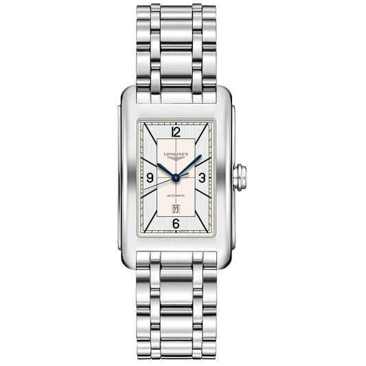 Longines DolceVita watch 27.70x43.80mm silver automatic steel L5.757.4.73.6