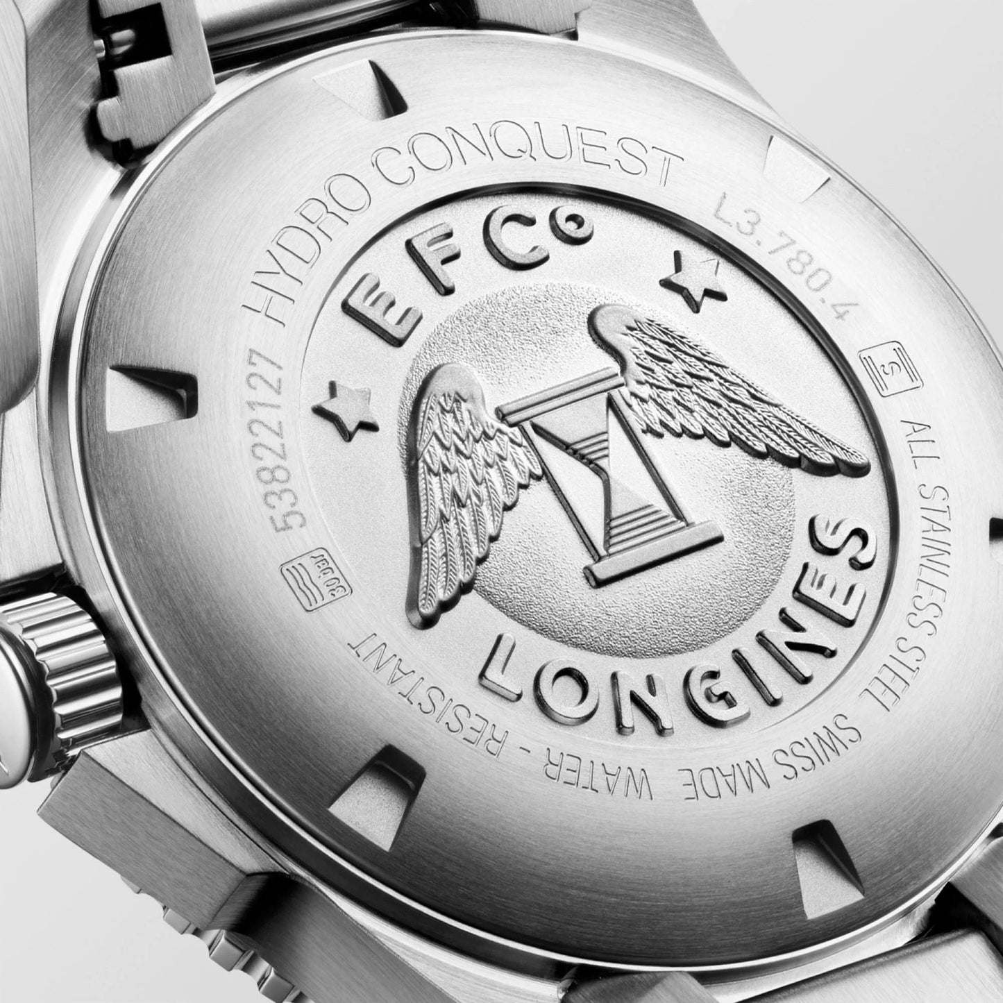 Longines watch HydroConquest 39mm blue automatic steel L3.780.4.96.6