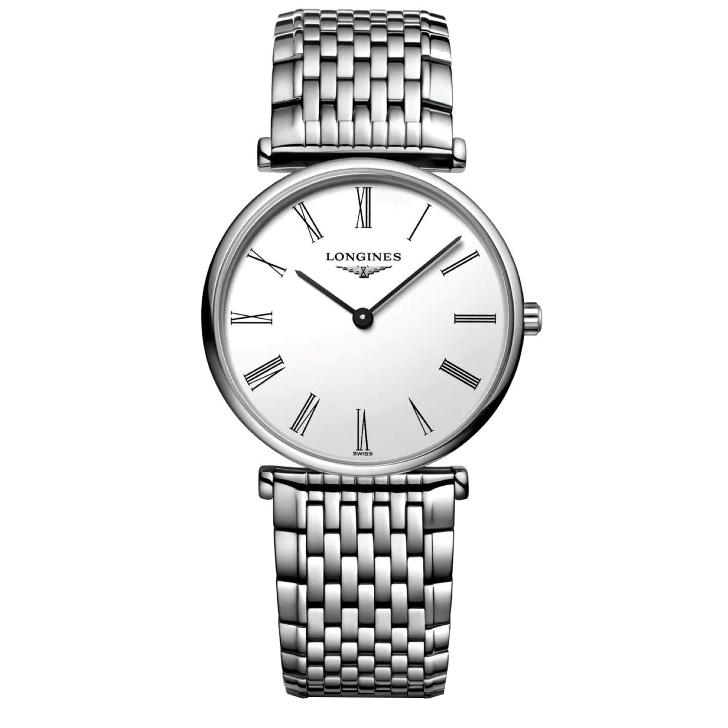 Longines watch La grande Classique 29mm white quartz steel L4.512.4.11.6