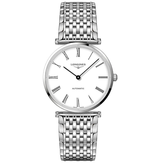 Longines Le Grande Classique watch 38mm white automatic steel L4.918.4.11.6
