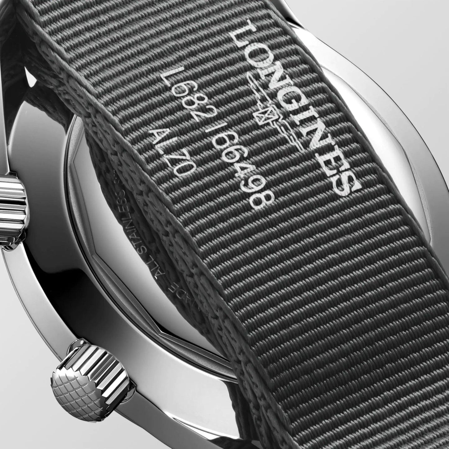 Longines Legend Diver Watch 42mm Automatic Steel Grey L3.774.4.70.2