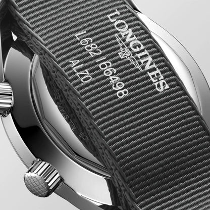 Longines Legend Diver Watch 42mm Automatic Steel Grey L3.774.4.70.2