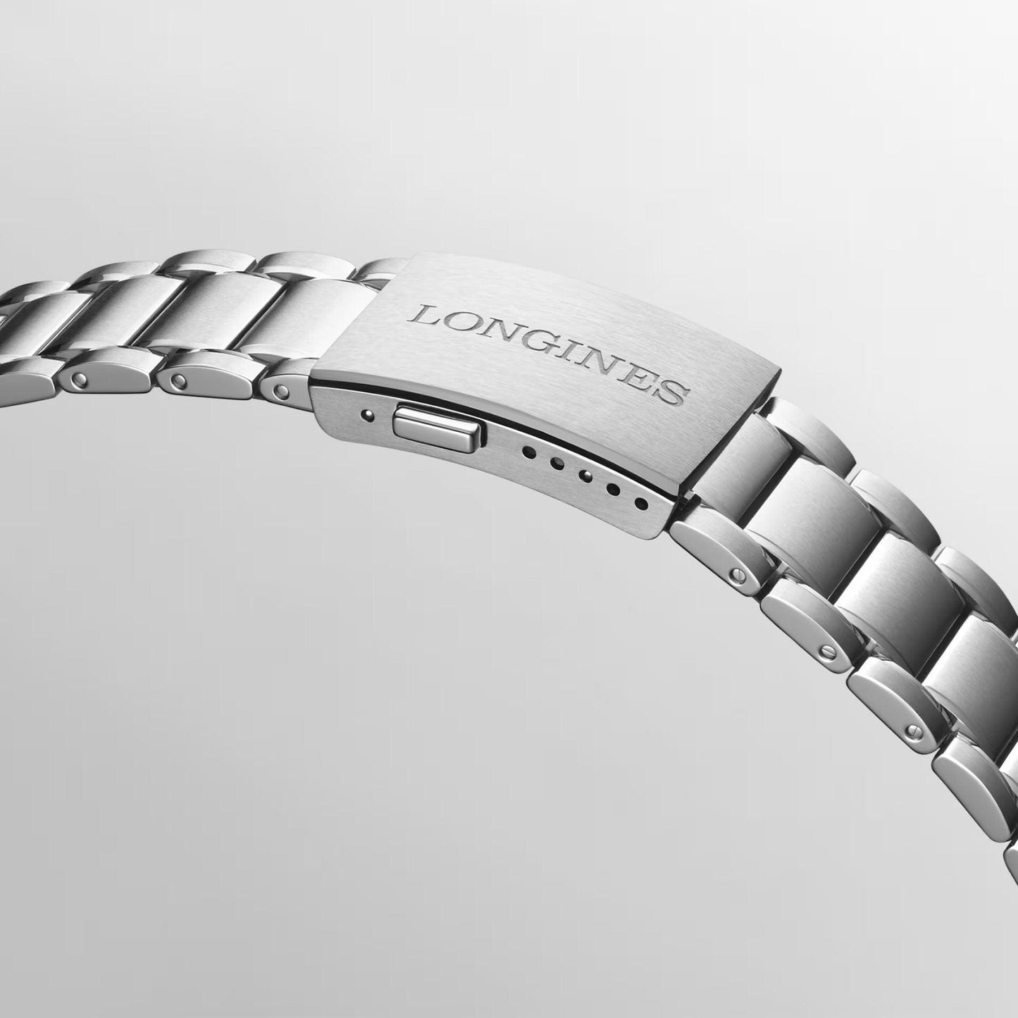 Longines Longines Spirit Flyback 42mm blue automatic steel watch L3.821.4.93.6
