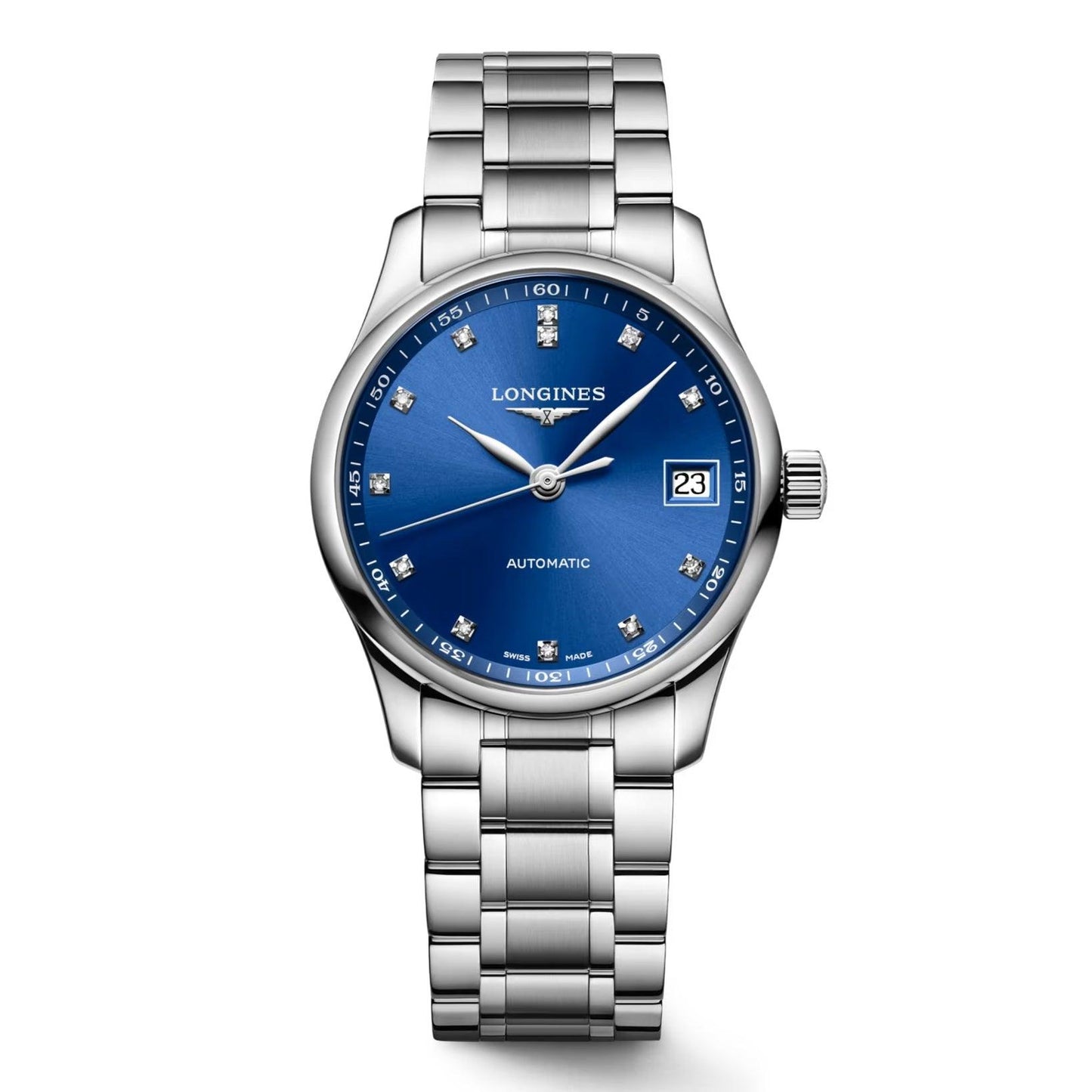 Longines Master Collection 34mm Blue Diamond Automatic Steel L2.357.4.98.6