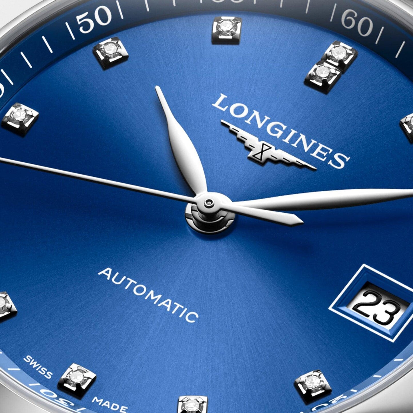 Longines Master Collection 34mm Blue Diamond Automatic Steel L2.357.4.98.6
