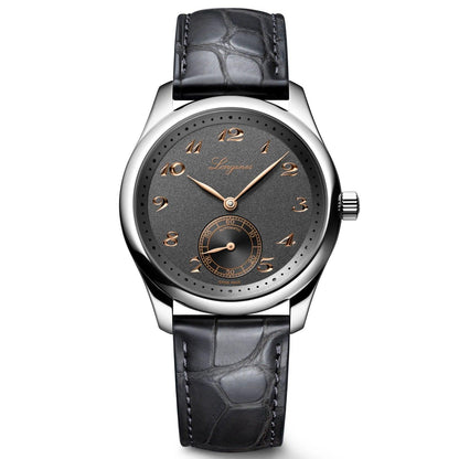 Longines Master Collection 38mm anthracite automatic steel watch L2.843.4.63.2