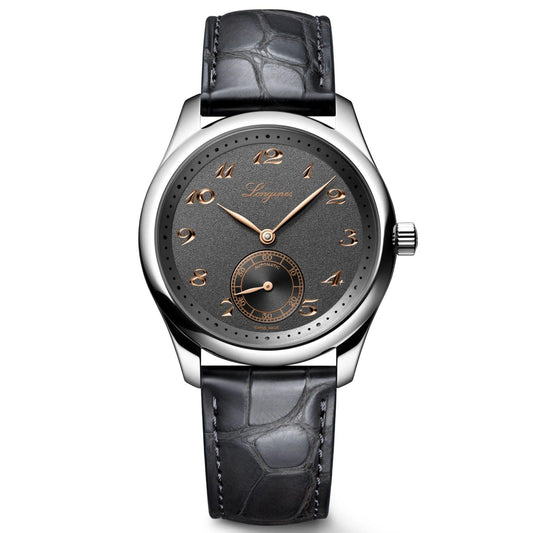Longines Master Collection 38mm anthracite automatic steel watch L2.843.4.63.2