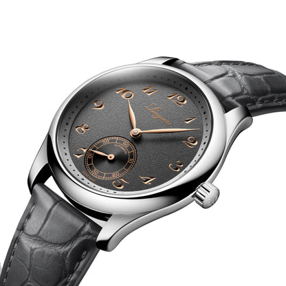 Longines Master Collection 38mm anthracite automatic steel watch L2.843.4.63.2