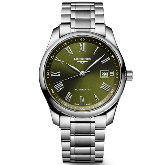 Longines Master Collection 40mm green automatic steel L2.793.4.09.6 watch