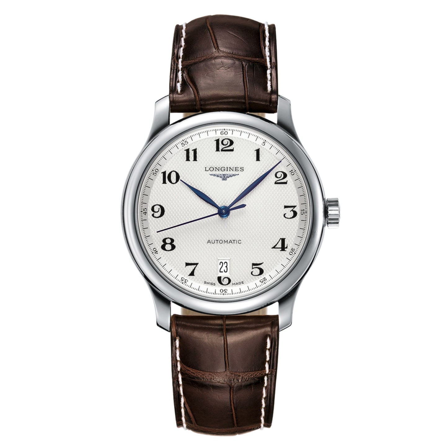 Longines Master Collection automatic watch 38.5mm steel leather L2.628.4.78.3