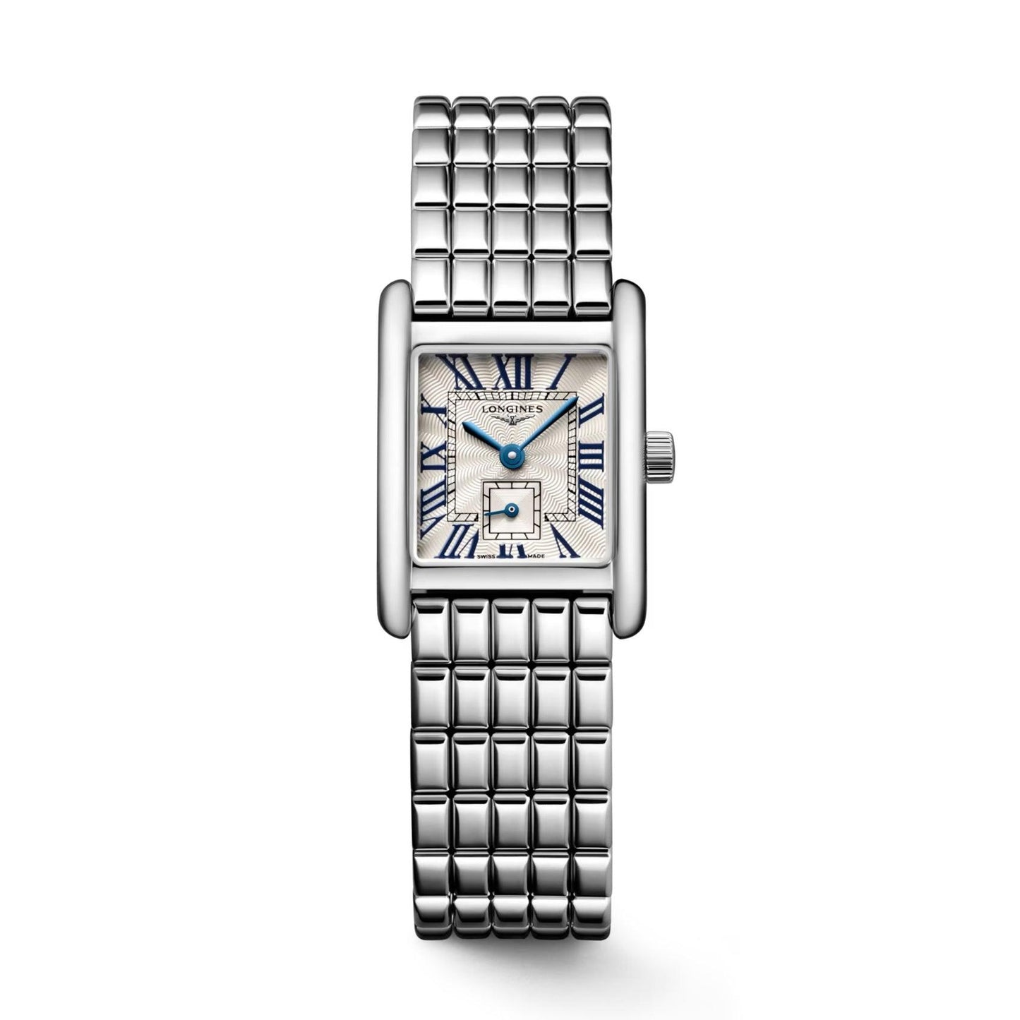 Longines Mini Dolcevita watch 21.5x29mm silver quartz steel L5.200.4.71.6