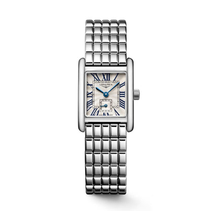 Longines Mini Dolcevita watch 21.5x29mm silver quartz steel L5.200.4.71.6