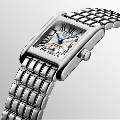 Longines Mini Dolcevita watch 21.5x29mm silver quartz steel L5.200.4.71.6