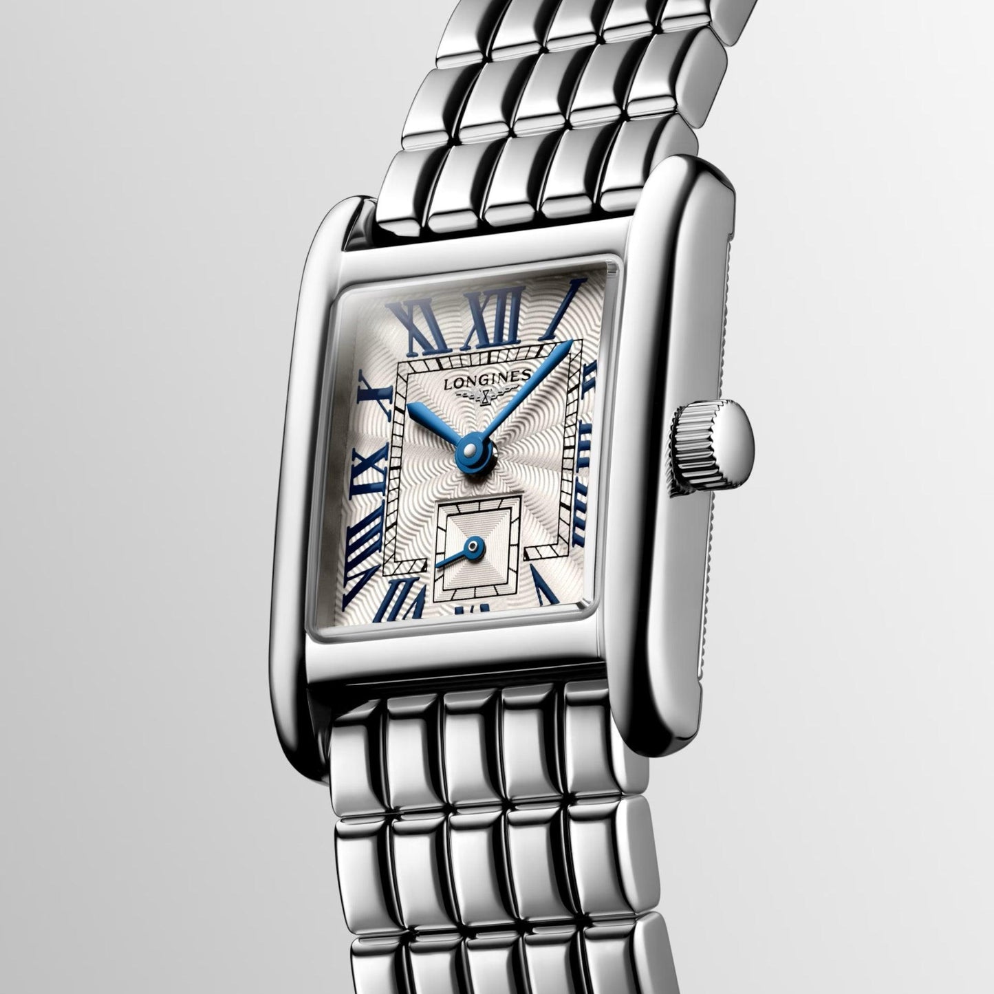 Longines Mini Dolcevita watch 21.5x29mm silver quartz steel L5.200.4.71.6