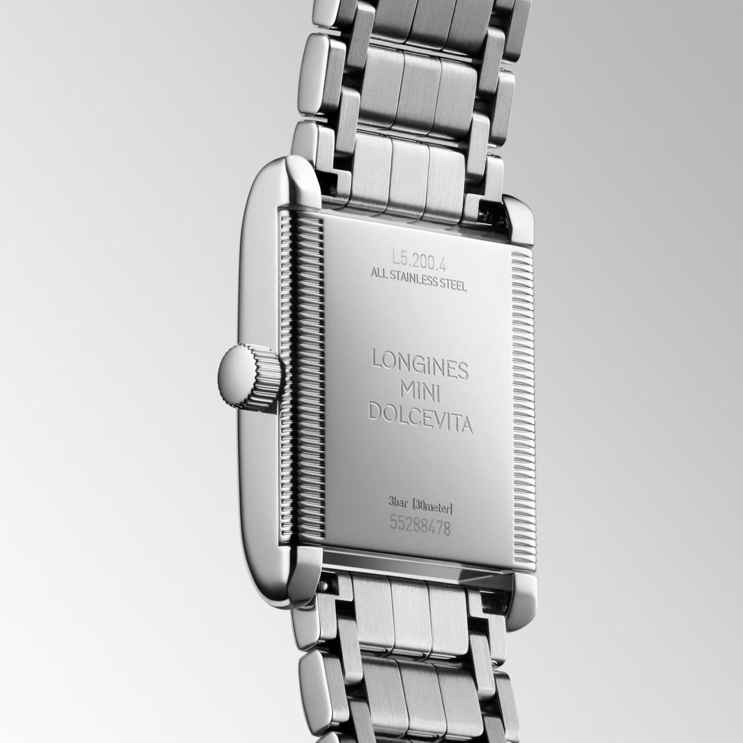 Longines Mini Dolcevita watch 21.5x29mm silver quartz steel L5.200.4.71.6