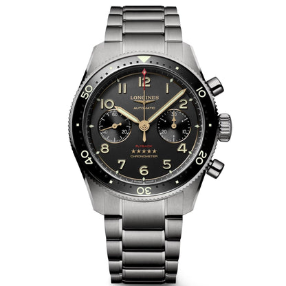 Longines Spirit Flyback 42mm Anthracite Automatic Titanium L3.821.1.53.6