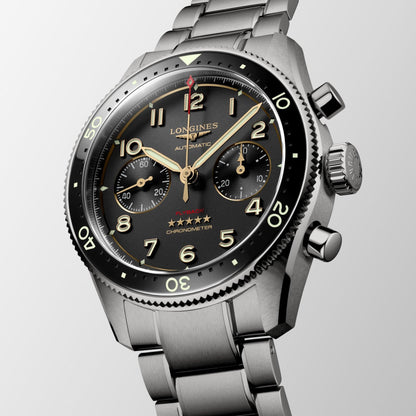 Longines Spirit Flyback 42mm Anthracite Automatic Titanium L3.821.1.53.6