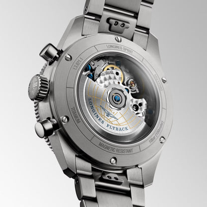 Longines Spirit Flyback 42mm Anthracite Automatic Titanium L3.821.1.53.6
