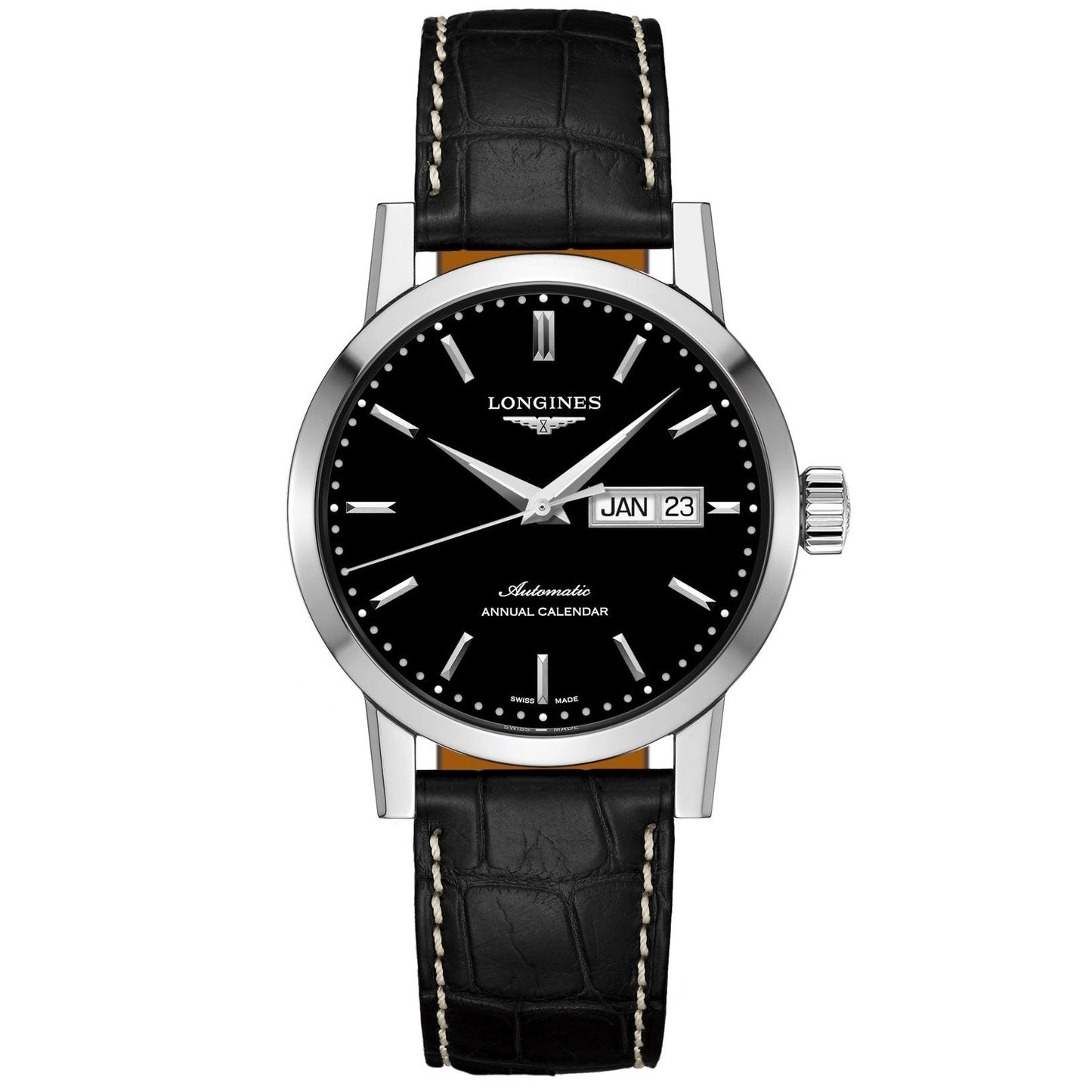 Longines watch The Longines 1832 40mm black automatic steel L4.827.4.52.0