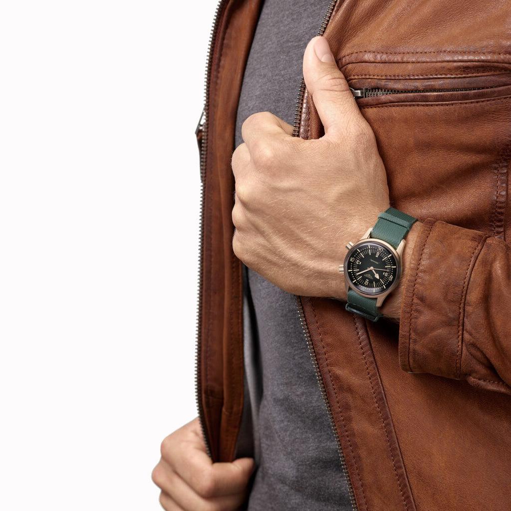 Longines The Longines Legend Diver Watch 42mm green automatic bronze titanium L3.774.1.50.2