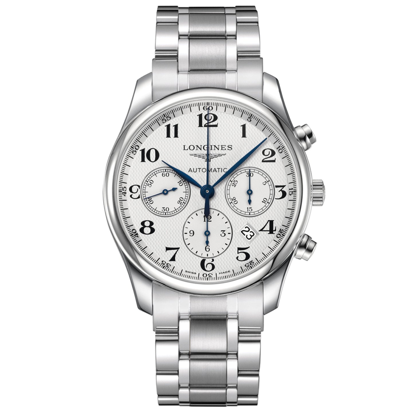 Longines watch The Longines Master Collection Chronograph 42mm silver automatic steel L2.759.4.78.6