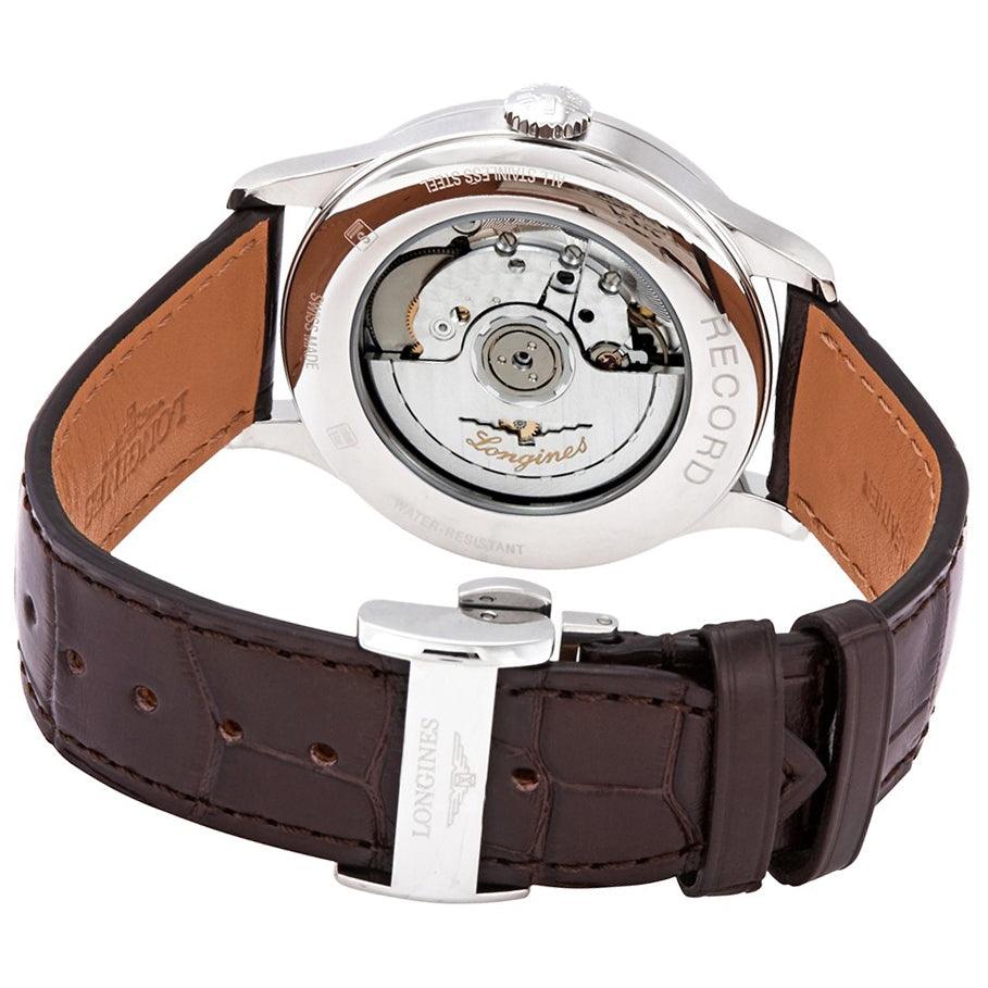 Longines men's watch Record collection 38.5mm automatic steel L2.820.4.72.2
