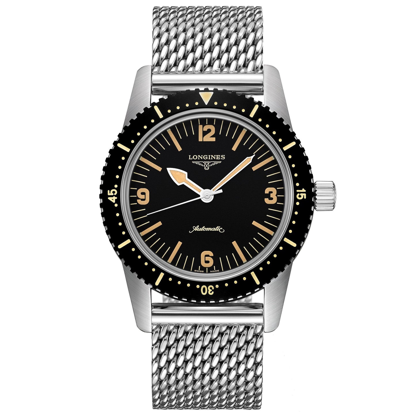 Longines Men's Watch The Longines Skin Diver Watch 42mm Automatic Stainless Steel L2.822.4.56.6