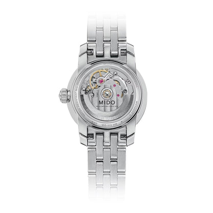 Mido Baroncelli Lady Twenty Five 25mm Automatic Stainless Steel Watch M039.007.11.336.00