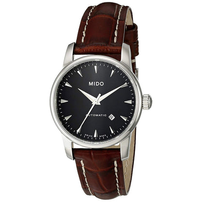 Mido women's Baroncelli II 29mm automatic steel watch M7600.4.18.8