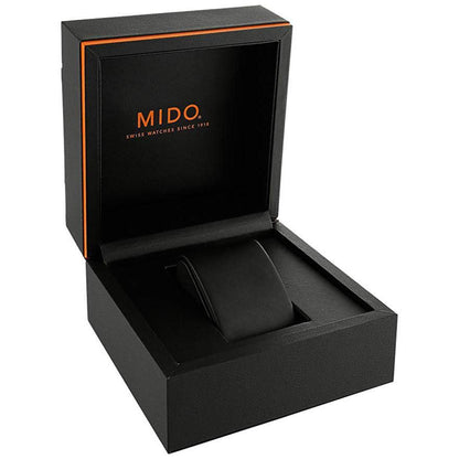 Mido women's Baroncelli II 29mm automatic steel watch M7600.4.18.8