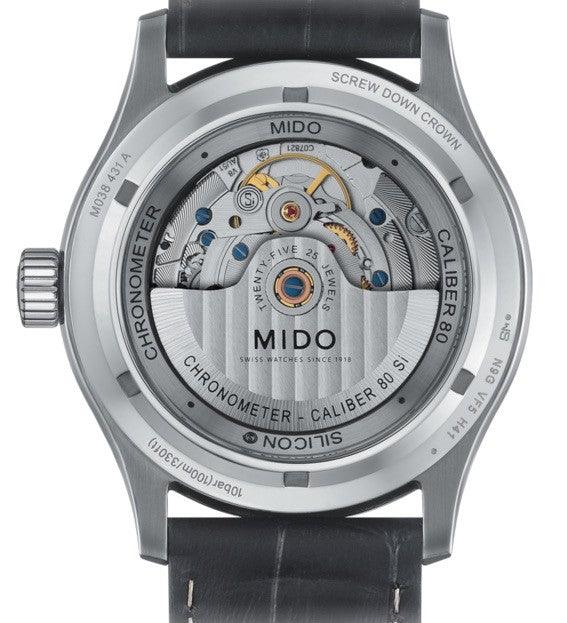 Mido Multifort Chronometer 1 COSC 42mm White Automatic Steel Watch M038.431.16.031.00