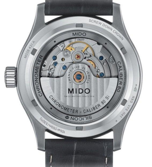 Mido Multifort Chronometer 1 COSC 42mm White Automatic Steel Watch M038.431.16.031.00
