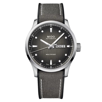 Mido Multifort M 42mm Grey Automatic Steel Watch M038.430.17.081.00