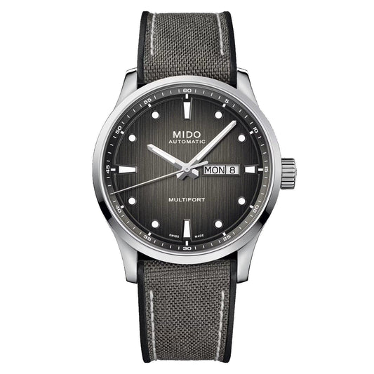 Mido Multifort M 42mm Grey Automatic Steel Watch M038.430.17.081.00