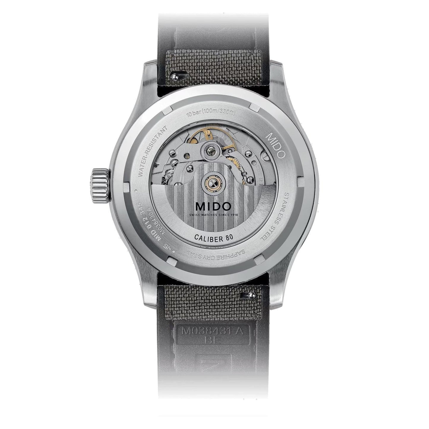 Mido Multifort M 42mm Grey Automatic Steel Watch M038.430.17.081.00