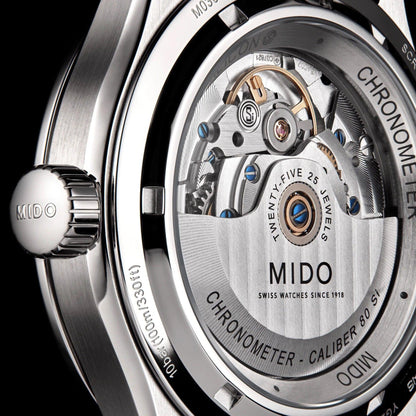 Mido Multifort M Chronometer COSC 42mm Green Automatic Steel Watch M038.431.11.097.00