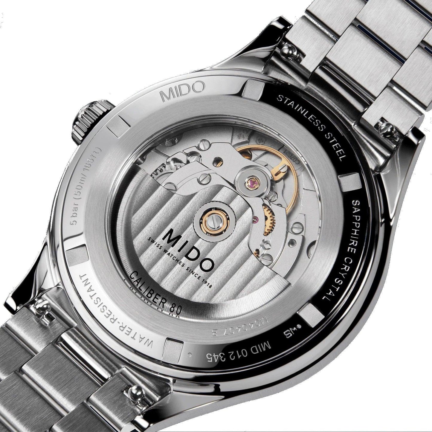Mido Multifort Powerwind 40mm Black Automatic Steel Watch M040.407.11.057.00