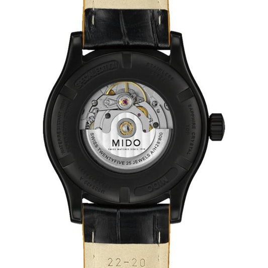 Mido Multifort Special Edition black steel watch M005.430.36.051.80
