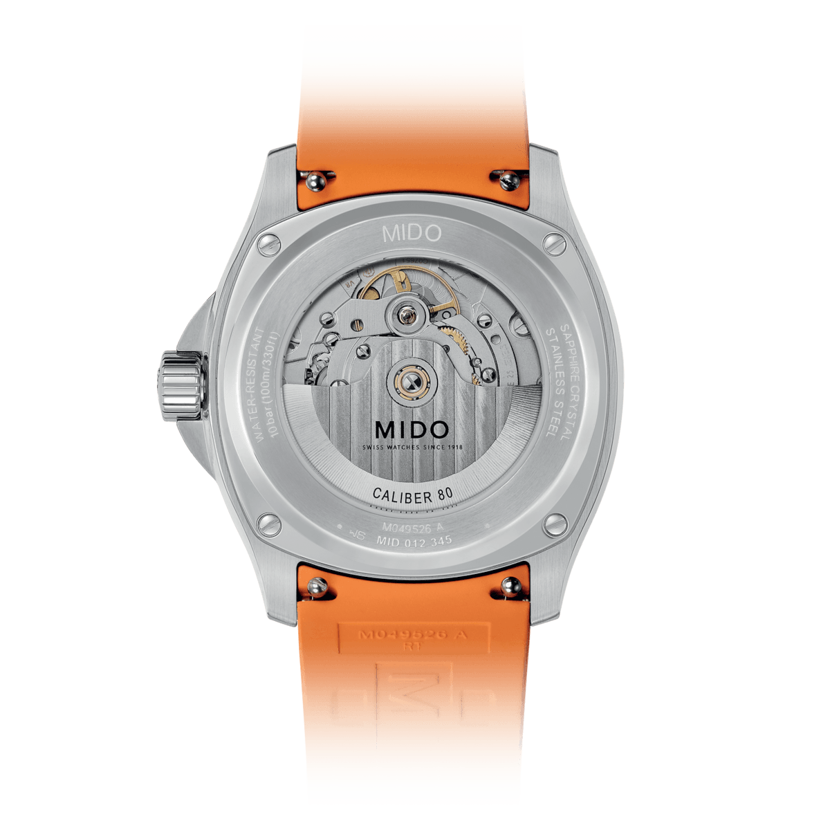 Mido watch Multifort TV Big Date 40mm gray steel automatic M049.526.17.081.00