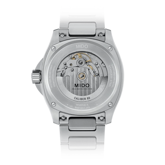 Mido Multifort TV Big Date 40mm green steel automatic watch M049.526.11.091.00